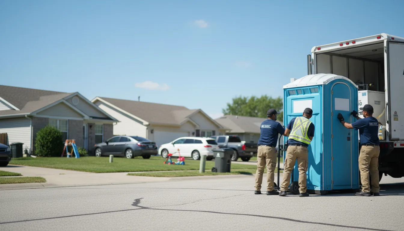 Standard Porta Potty Rentals in Maroa, IL near me